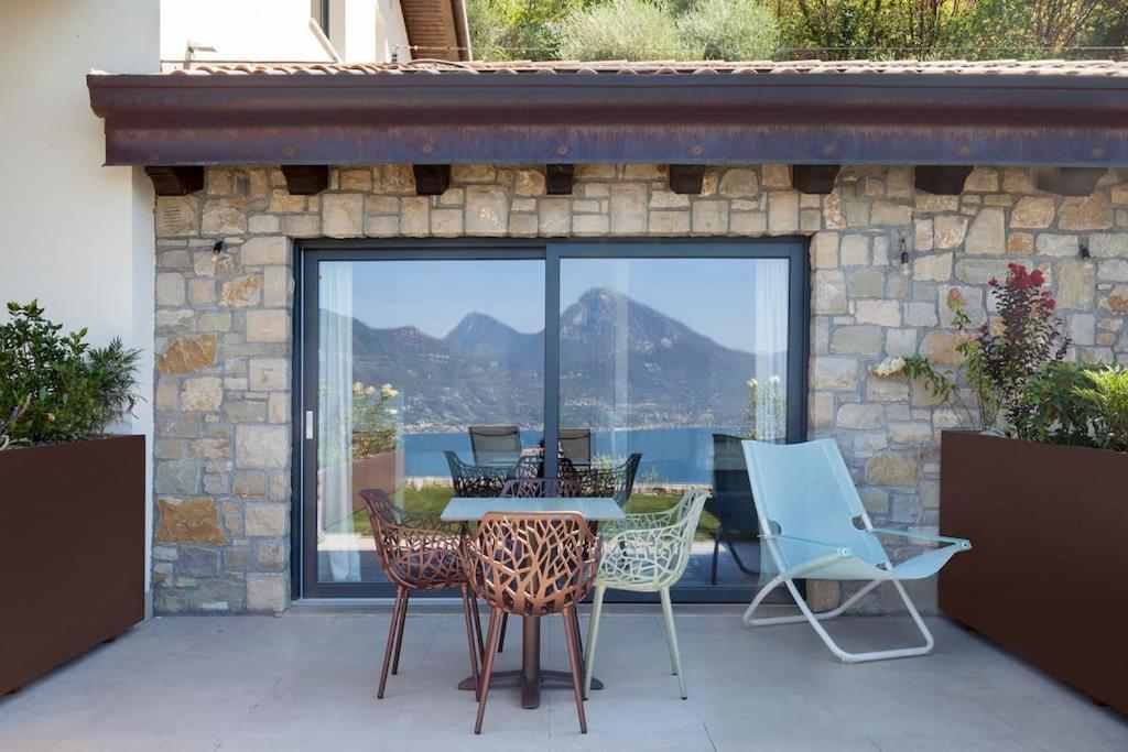 Villa Divina-Apt Armonia-Con Piscina E Vista Lago Castelletto Di Brenzone Exteriér fotografie