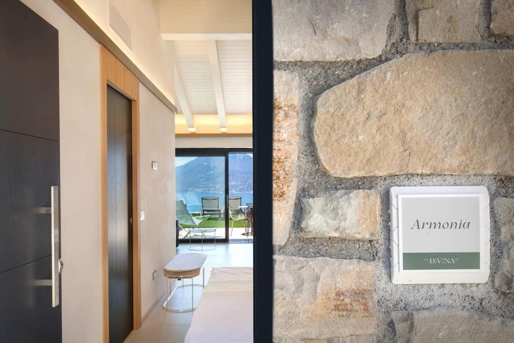 Villa Divina-Apt Armonia-Con Piscina E Vista Lago Castelletto Di Brenzone Exteriér fotografie